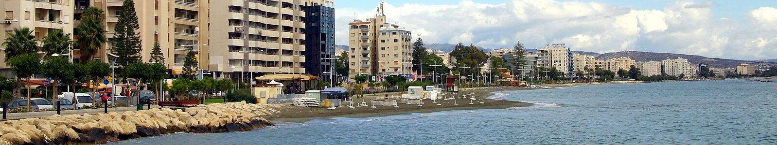 Limassol beach front. Image source: Flickr by flickr upload bot